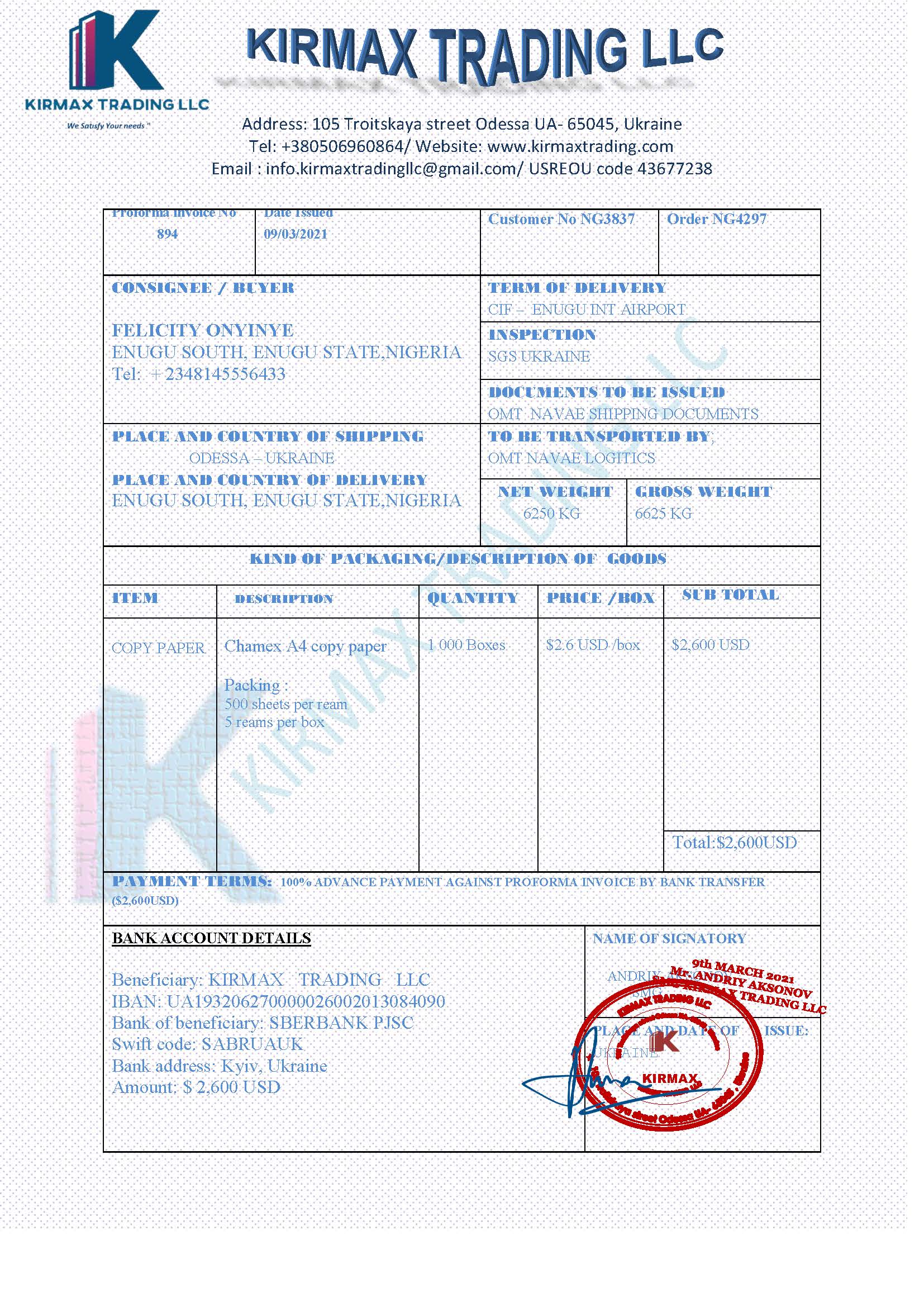  www.kirmaxtrading.com